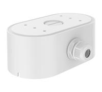HIKVISION DS-1280ZJ-DE7 Caja de conexiones - Apta para cámara con lente dual - Aleación de aluminio - Color blanco - Pasador de