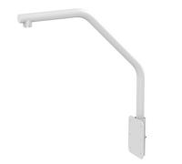 HIKVISION DS-1660Z Soporte cisne para domos motorizadas - Apto para uso exterior - Instalación en cornisa - Color blanco - Pasad