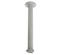 HIKVISION DS-1662ZJ Soporte de techo - Para cámaras domo - Apto para uso en exterior - Color blanco | 500 (Al) x 116 (Ø) mm - Co