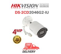 Hikvision DS-2CD2046G2-IU 4MP F4 AcuSense IR Cámara de red Micrófono bala