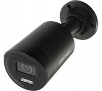 Hikvision DS-2CD2067G2H-LIU/SL(2.8)/eF/BLACK Cámara de red Mini Bullet fija de 6 MP con ColorVu y luz híbrida inteligente