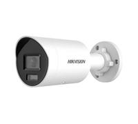 Hikvision DS-2CD2086G2H-IU Cámara de Seguridad IP Exterior Pro 8MP AcuSense, Lente 2.8mm, 4K, PoE, Visión Nocturna 40m, IP67, WDR 120dB, Blanco/Negro