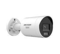 Hikvision DS-2CD2087G3-LI2UY Cámara de Seguridad IP ColorVu Bala 8MP 4K para Interior y Exterior, Lente 2.8mm, Smart Hybrid Light, 40m Visión Nocturna, IP67, WDR 130dB