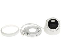 Hikvision - Torreta de cámara IP PoE para Exteriores 4MP 2.8mm ColorVu AcuSense White Led Deep Learning - DS-2CD2347G2-L(2.8mm)