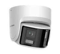 Hikvision DS-2CD2367G2P-LSU/SL(2.8mm)(C) Cámara de red fija tipo turret panorámica ColorVu de 6 MP