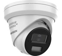 Hikvision DS-2CD2383G2-LI2U/SL 2.8mm PL 8 MP Acusense Luz estroboscópica y advertencia audible & Cámara de red fija de torreta híbrida inteligente
