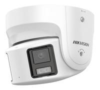 HIKVISION DS-2CD2387G2P-LSU/SL ColorVu - Cámara IP panorámica de torreta de 8 MP, Lente Fija de 4 mm para Interiores y Exteriores
