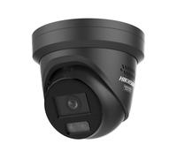 Hikvision DS-2CD2387G3-LIS2UY/SL Black 2.8MM Cámara de Red Turret, 8 MP, ColorVu, Audio Bidireccional, Luz Híbrida Inteligente, IP67, Resistente a la Corrosión