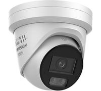 Hikvision DS-2CD2387G3-LIS2UY/SL Cámara de Red Turret, 8 MP, ColorVu, Audio Bidireccional, Luz Híbrida Inteligente, IP67, Resistente a la Corrosión