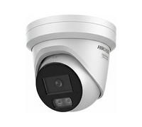 HIKVISION DS-2CD2387G3-LIY(2.8mm) Cámara Turret de Seguridad 8MP, Smart Hybrid Light, Color por la Noche