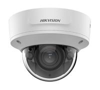 Hikvision Cámara IP Minidomo 4MP AcuSense 2.8-12mm Antivandálico IK10 IR40 WDR H.265+ IP67 PoE. Detección Humana/Vehicular