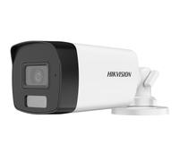 Hikvision DS-2CE17D0T-LFS(2.8mm) Cámara Bullet Fija de Audio con Luz Híbrida Inteligente de 2MP
