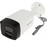 Hikvision DS-2CE17K0T-LFS(2.8mm) Cámara Bullet Fija de Audio con Luz Híbrida Inteligente 3K