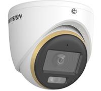 Hikvision DS-2CE70DF3T-LMFS(2.8mm) 2 MP Cámara Turret ColorVu de Doble Luz Fija