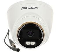 Hikvision DS-2CE72KF3T-LE(2.8mm) Cámara Turret Fija 3K ColorVu con Doble Iluminación PoC