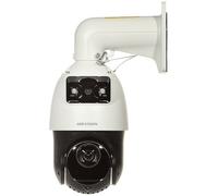Cámara de Seguridad IP Hikvision Doble Lente PTZ Domo PoE 4MP+4MP 2.8mm+4.8-120mm Exterior IP66 - DS-2SE4C425MWG-E(14F0)