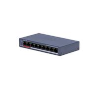 Switch Hikvision DS-3E0109P-E/M(C) 8 puertos PoE 10/100 Mbps y 1 uplink, protección 6 kV