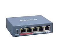 HIKVISION - DS-3E0310HP-E -Smart Switch 4 Puertos PoE 100 Mbps + 1 Puerto 100 Mbps.