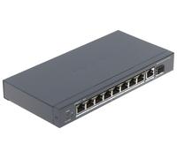 Hikvision DS-3E0510P-E Interruptor POE Gigabit no gestionado de 8 puertos