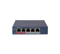 Switch Hikvision DS-3E1105P-EI/M 5 Puertos Fast Ethernet PoE+ Gestión Web