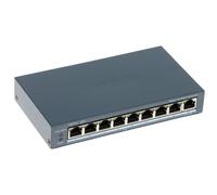 Hikvision DS-3E1309P-EI(B) Interruptor POE inteligente de 8 puertos Fast Ethernet