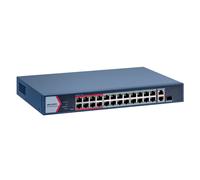 HIKVISION DS-3E1326P-EI/M Switch PoE Hikvision - 24 puertos RJ45 FE +1 x GE RJ45 + 1x GE RJ45/SFP - 24 Puertos PoE+ 802.3af/at -