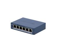 HIKVISION DS-3E1506P-EI/M Hikvision Switch PoE verwaltbar - 4 PoE-Ports 802.3af/at + 2 Uplinks - Gigabit-Geschwindigkeit 10/100/
