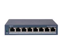 HIKVISION DS-3E1508-EIV2 Hikvision Gigabit Switch Gestionable - 8 RJ45 10/100/1000 Mbps - VLAN/Port Isolation/Loop Detection/LL