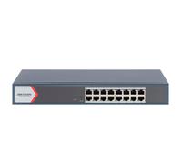 HIKVISION DS-3E1516-EIV3 Hikvision Gigabit Switch Gestionable - 16 RJ45 10/100/1000 Mbps - VLAN/Port Isolation/Loop Detection/L