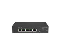 HIKVISION DS-3T1306P-SI/HS Hikvision Switch PoE verwaltbar - 4 PoE-Ports 802.3af/at + 2 Uplinks - 10/100-Mbit/s-Ports und Uplin