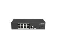 HIKVISION DS-3T1310P-SI/HS Hikvision Switch PoE verwaltbar - 8 PoE-Ports 802.3af/at + 2 Uplinks - 10/100-Mbit/s-Ports und Uplink