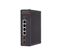 HIKVISION DS-3T1506HP-SI-4P2F Hikvision Industrie-Switch Smart Managed L2 - 4 Gigabit-Ports Hi-PoE + 2 SFP-Uplinks - Ultra bis z
