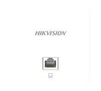Hikvision DS-3WAP521-SI Wi-Fi 5 1200 Mbps Punto de acceso de doble banda montado en la pared - 2 puertos LAN Gigabit (1 entrada PoE), 802.11ac Wave 2, hasta 50+ usuarios simultáneos, optimización