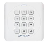 HIKVISION DS-K1801EK Lector de acceso - Acceso por tarjeta EM y PIN - Indicador LED y acústico - Wiegand 26/34 - Compatible con