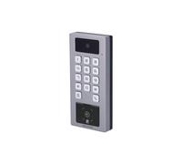 HIKVISION DS-K1T502DBWX-CQR Zutrittskontrolle mit Kamera IP65 IK09 - MF-Karte DESFire, dynamischer QR-Code und PIN - 10.000 Benu