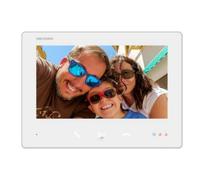 Monitor Videoportero Hikvision DS-KH7300EY-TE2/White 7" Táctil TFT 2 Hilos HD Blanco