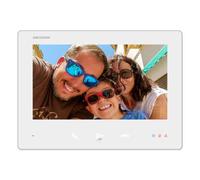 Monitor Videoportero - Pantalla TFT de 7" - LED de Estado de Audio bidireccional - 2 HD, Wi-Fi - Ranura para Tarjeta microSD de hasta 128 GB - Montaje en Superficie | Blanco