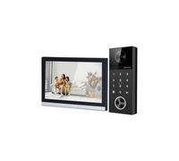 HIKVISION DS-KIS612-P 4-MP-Video-Türsprechanlagen-Kit - IP- & WLAN-Technologie - Außenstation und Monitor | Ermöglicht 16 weiter