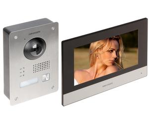 Hikvision DS-KIS703Y-P Kit de intercomunicador de video IP digital de dos hilos