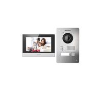 HIKVISION DS-KIS703Y-P Video-Türsprechanlagen-Kit - 2-Draht-Technologie mit TCP/IP & WLAN - Außenstation und Monitor | Erlaubt n