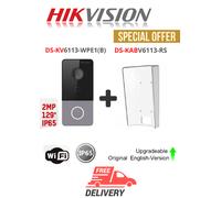 Hikvision DS-KV6113-WPE1 (B) + DS-KABV6113-RS KIT, WiFi STAND-ALONE