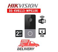 Hikvision DS-KV6113-WPE1 (C) IP Residencial Outdoor Station, 2MP, WiFi STAND-...