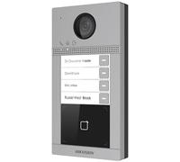 Hikvision DS-KV8413-WME1(C) Estación de Puerta de Villa de Metal de 4 Botones