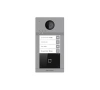HIKVISION DS-KV8413-WME1(C) IP-Video-Türsprechanlage WiFi für 4 Wohnungen - 2-MP-Kamera | Zweiwege-Audio - Öffnung mit MF-Karte