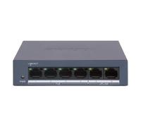 Hikvision DS-XS0106-P Interruptor no gestionado PoE 4+2