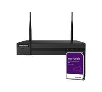 HIKVISION Hiwatch HIK-205-2TB HWN-2108MH-W-2TB NVR IP WiFi de 8 canales Serie HiWatchT de HIKVISION®. H.265+/H.265/H.264+/H.264.