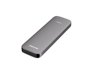 HIKVISION HS-ESSD-Elite9STD/1T/Grey/SEMI/WW Mini tragbare SSD-Festplatte von Hikvision - Kapazität 1 TB - Schnittstelle USB 3.2