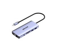 HIKVISION HS-HUB-DS11STD/A/T/S/2U3/H/2U2/P/L/V Hub USB-C 11-in-1 von Hikvision - 2x USB-A 3.0, 2x USB-A 2.0, USB-C - HDMI, VGA,
