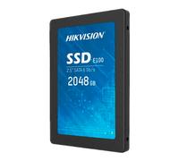 "HIKVISION HS-SSD-E100-2048G Disco duro Hikvision SSD 2.5" - Capacidad 2 TB - Interfaz SATA III - Velocidad de escritura has"