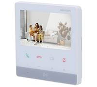 "HIKVISION INTERCOM DS-KH7100EY-WE2/White Monitor para videoportero - Pantalla TFT de 4.3" - Audio bidireccional | LED de es"